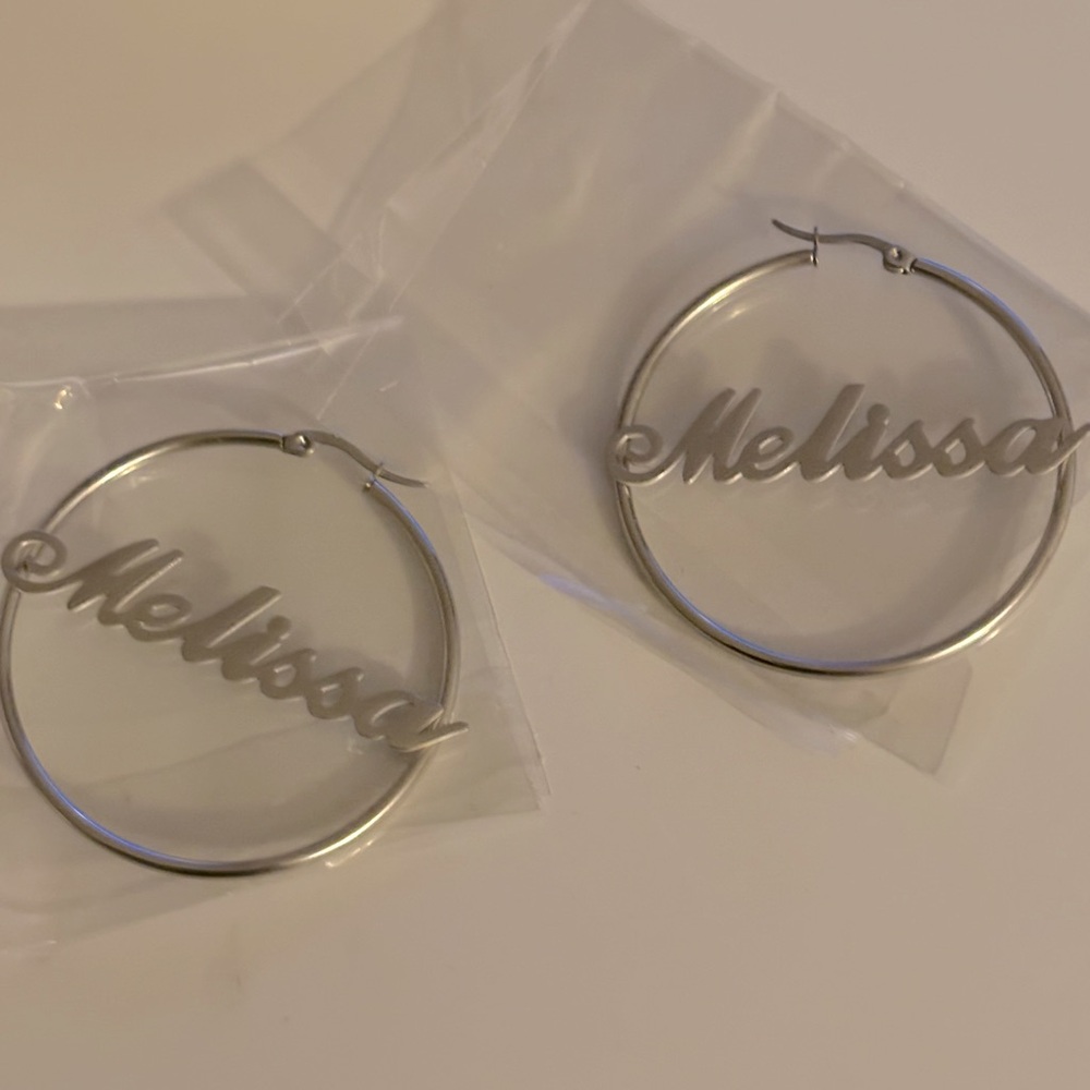 Silver Hoop Earrings